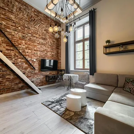 Loft With Mezzanine Apartment Wroclaw